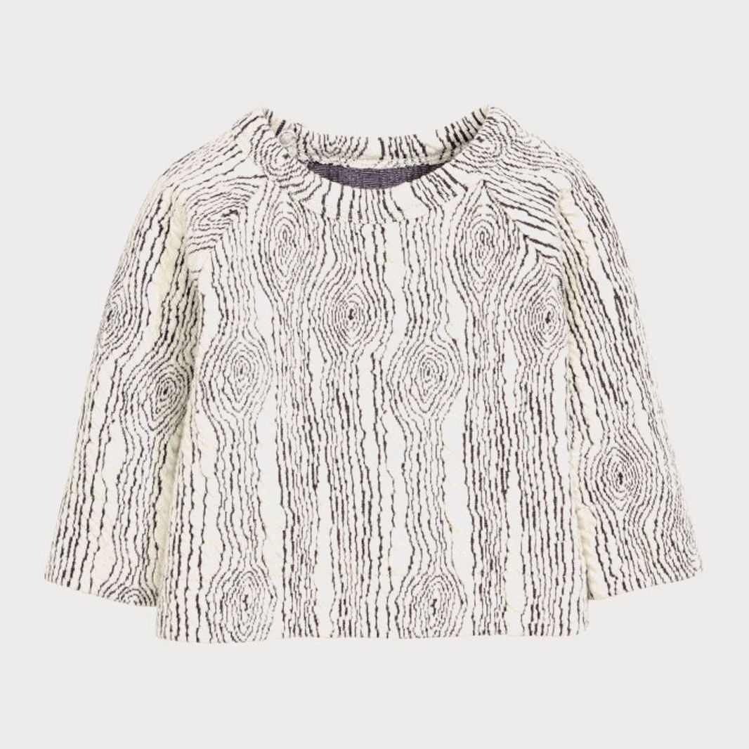 

Футболка с длинными рукавами H&M KEL4291047 50 см Молочный/Комбинированный