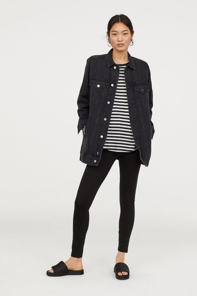 

Леггинсы H&M L Черные (1201-716)