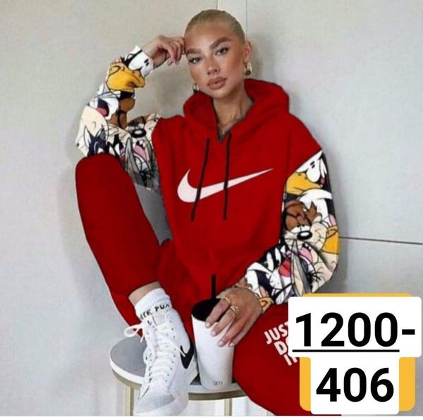 

Костюм (реглан+штаны) No brend xxl Красный (1200-406R)