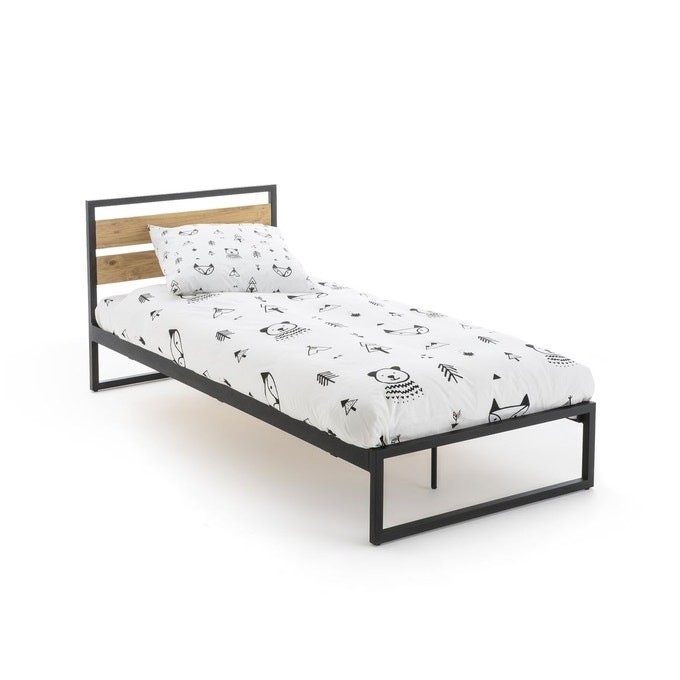 

Кровать StartCraft Basic 1900*900 из дерева и металла натуральная фактура (F001 CraftCollection)