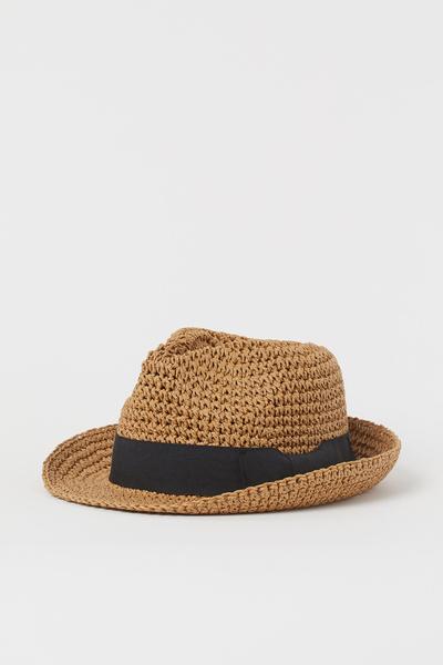 

Соломенная шляпа H&M M/56 Светло-коричневый