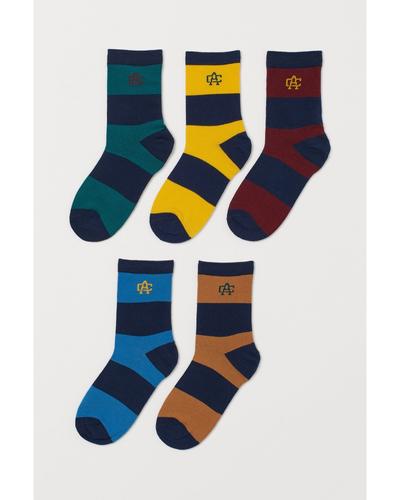 

Носки (5 пар) H&M / (22-24) Комбинированный, Носки (5 пар) H&M 34/36 (22-24) Комбинированный