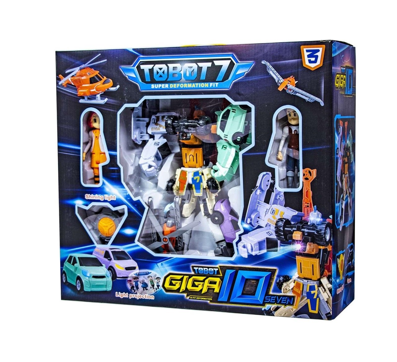 

Тобот Гига StarToys Giga 10 трансформер 2 фигурки героев