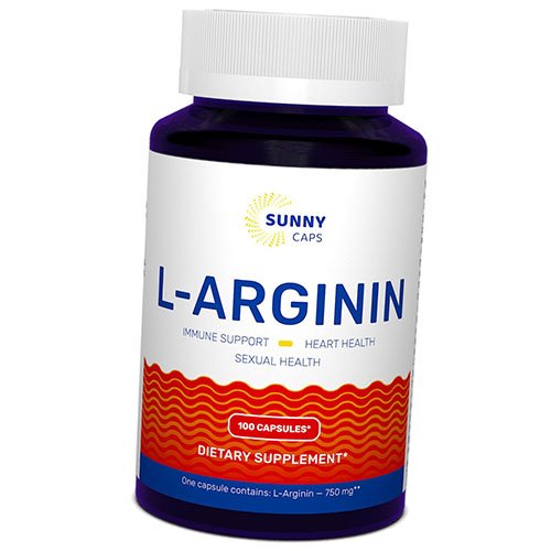 

Аргинин, L-аrginine Powerfull 750, Sunny Caps 100капс (27516001)