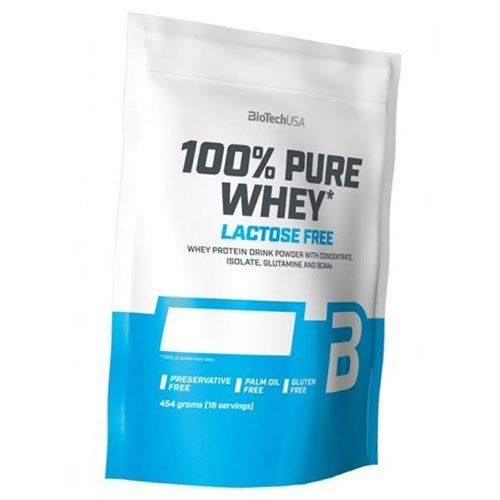 

Сывороточный протеин без лактозы, 100% Pure Whey Lactose Free, BioTech (USA) 454г Печенье-крем (29084026)