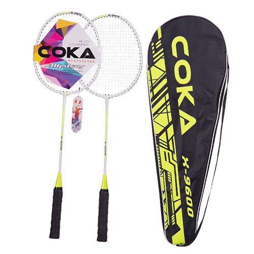 

Набор для бадминтона в чехле Coka 9600 FDSO Черно-желтый (60508099)