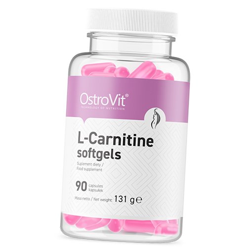 

Карнитин Фумарат, L-Carnitine 1000 Softgels, Ostrovit 90капс (02250017)