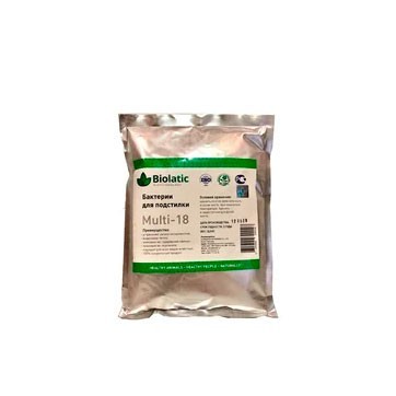 

Бактерии для подстилки Biolatic Multi-18 (0,5 кг)
