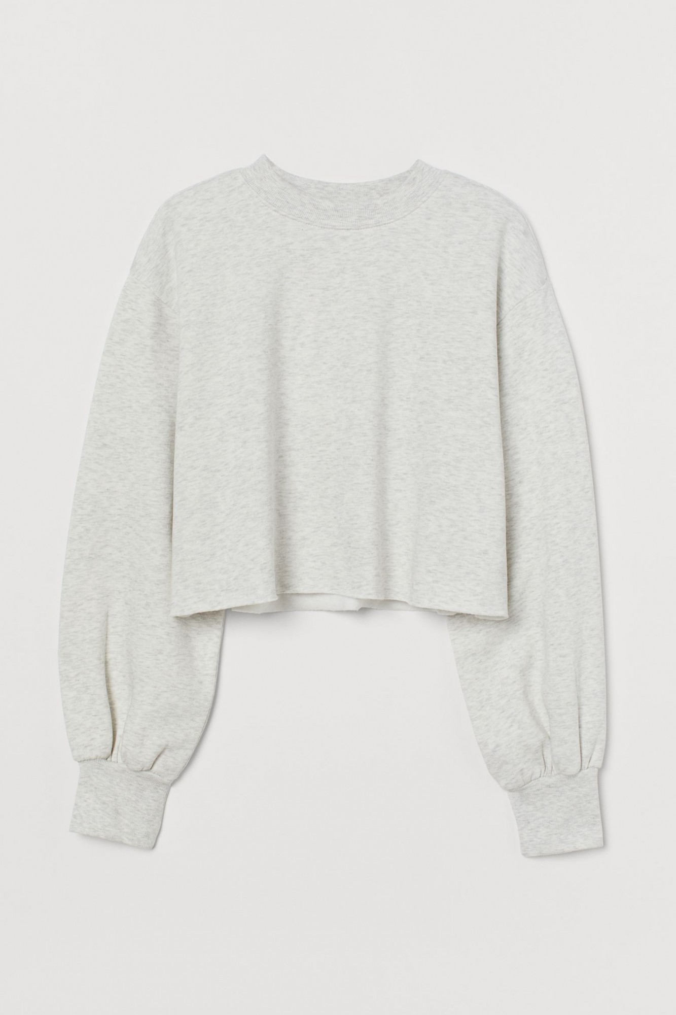 

Свитшот H&M M светло-серый меланж 8897532dm