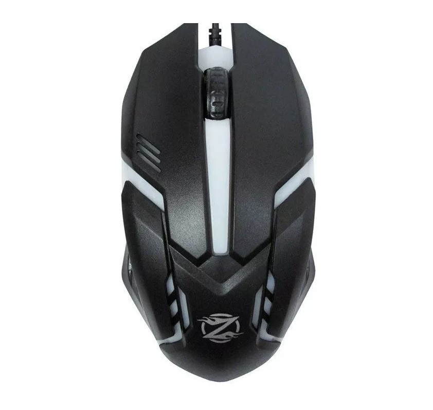 

Мышь проводная ZORNWEE GM02 Черная с RGB подсветкой оптическая игровая 1600 dpi