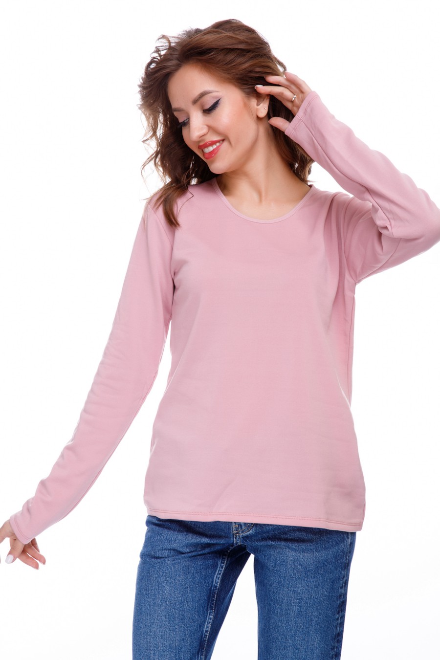 

Джемпер на флисовой основе Gladys (XL) Розовый (Rosa, Джемпер на флисовой основе Gladys 48(XL) Розовый (Rosa)