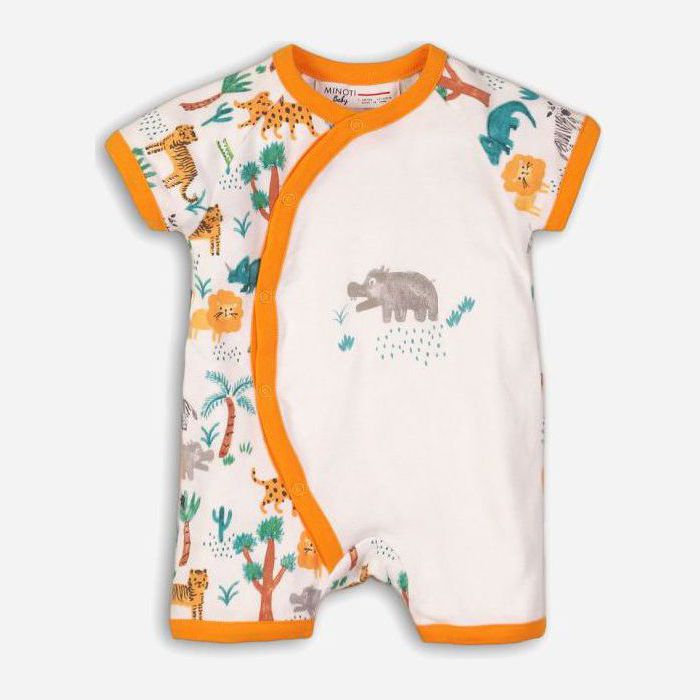 

Песочник Minoti Croc 7 7589 56-62 см Белый с оранжевым