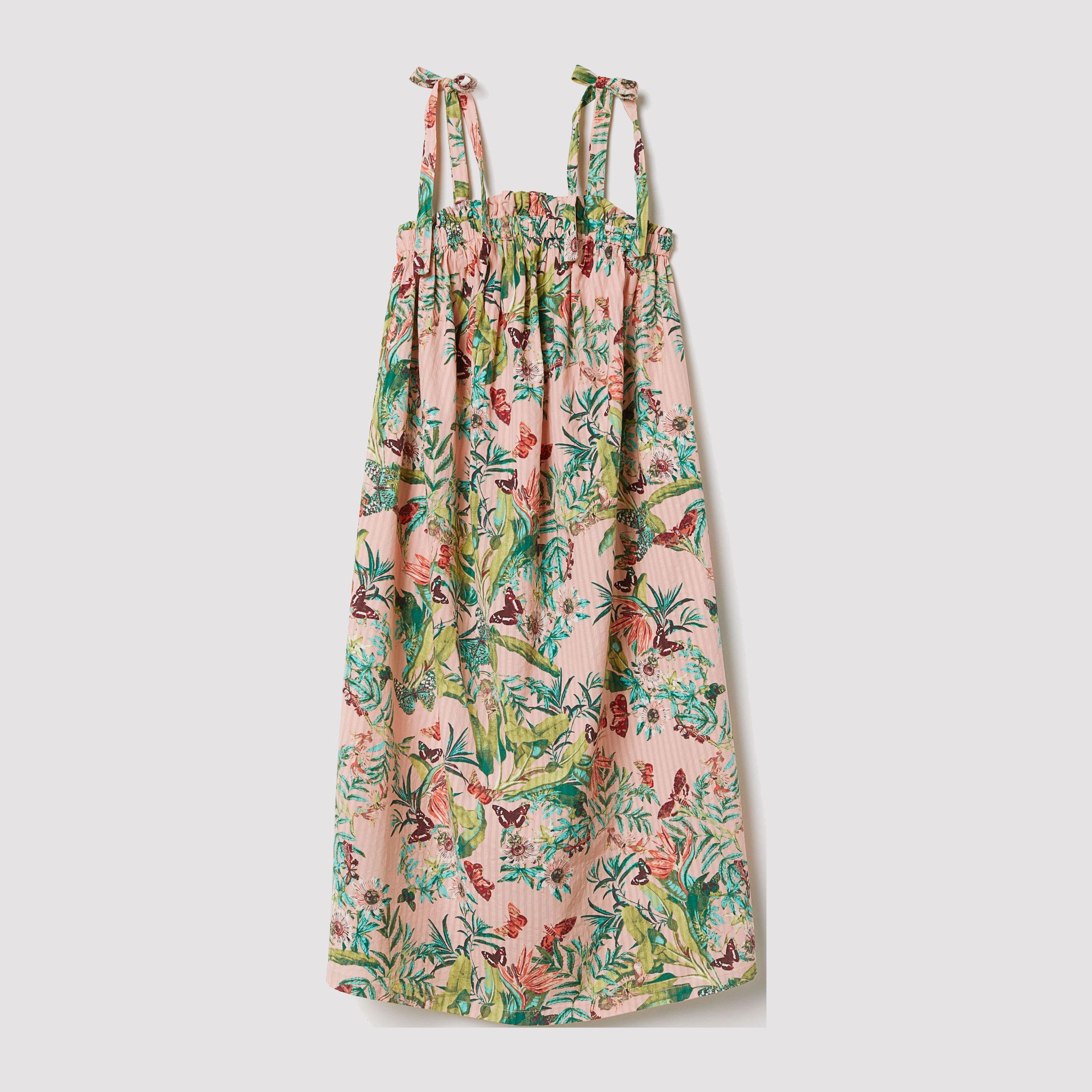 

Платье H&M 6571698-ABCD 40 Розовое с разноцветным