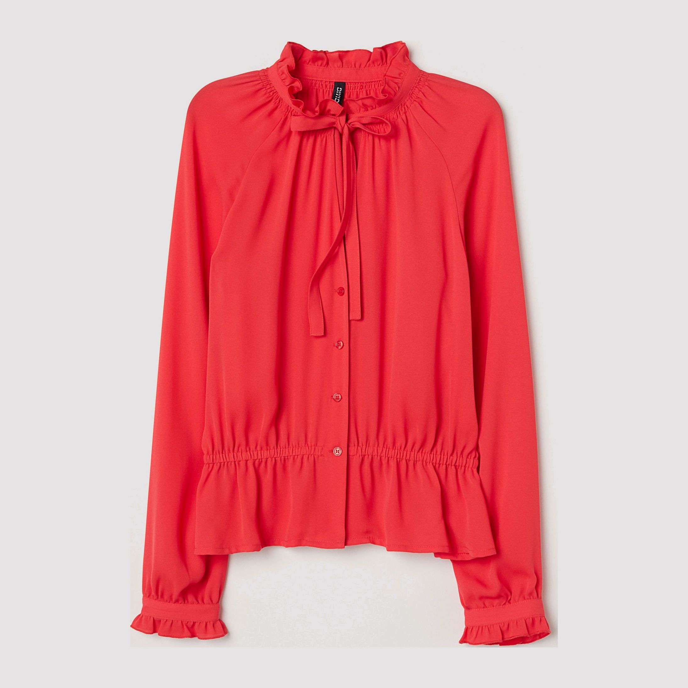

Блузка H&M 6153787-ACVF 36 Красная