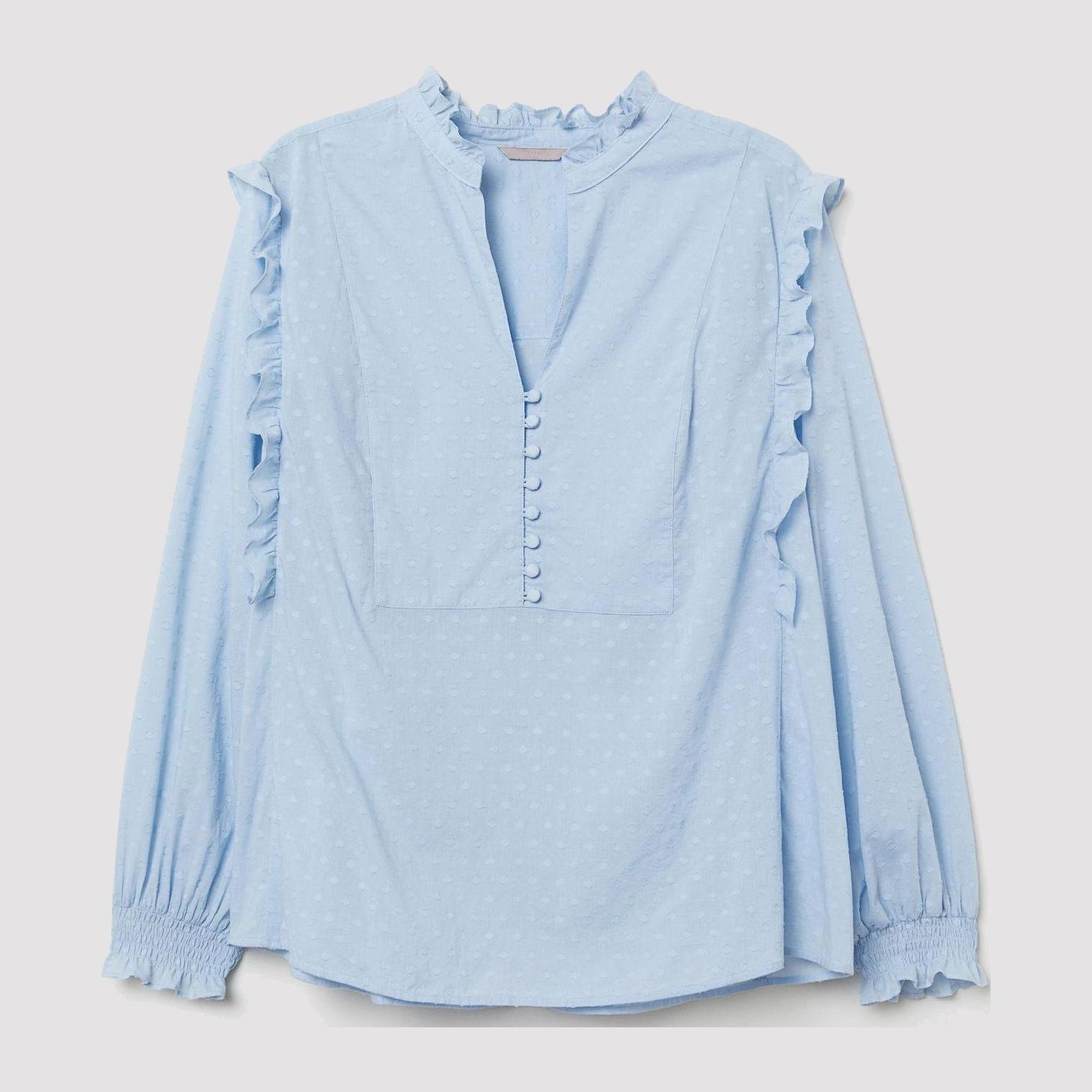 

Блузка H&M 6546078-AASK 56 Голубая