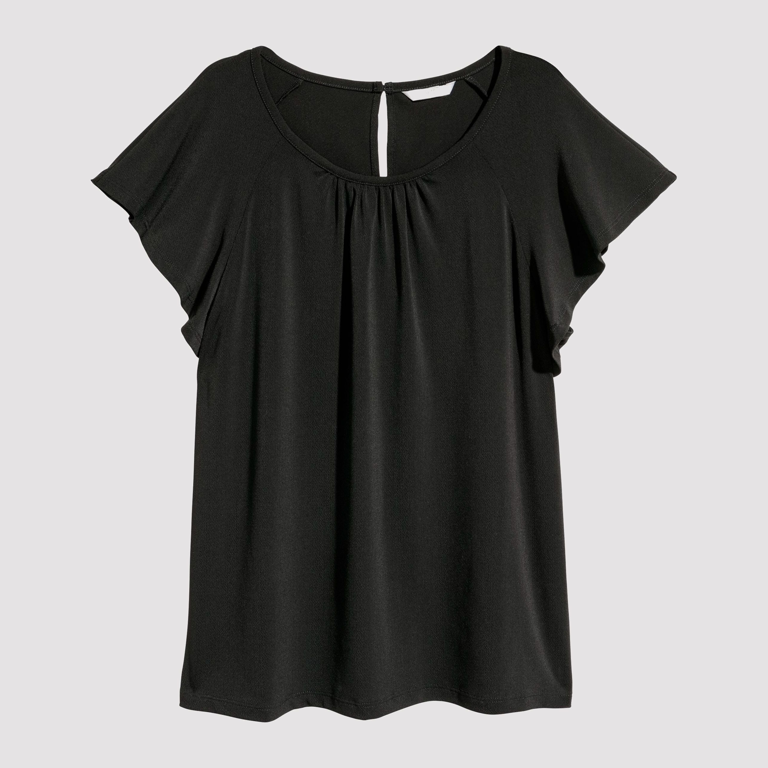 

Блузка H&M 6128547-AAAD S Черная