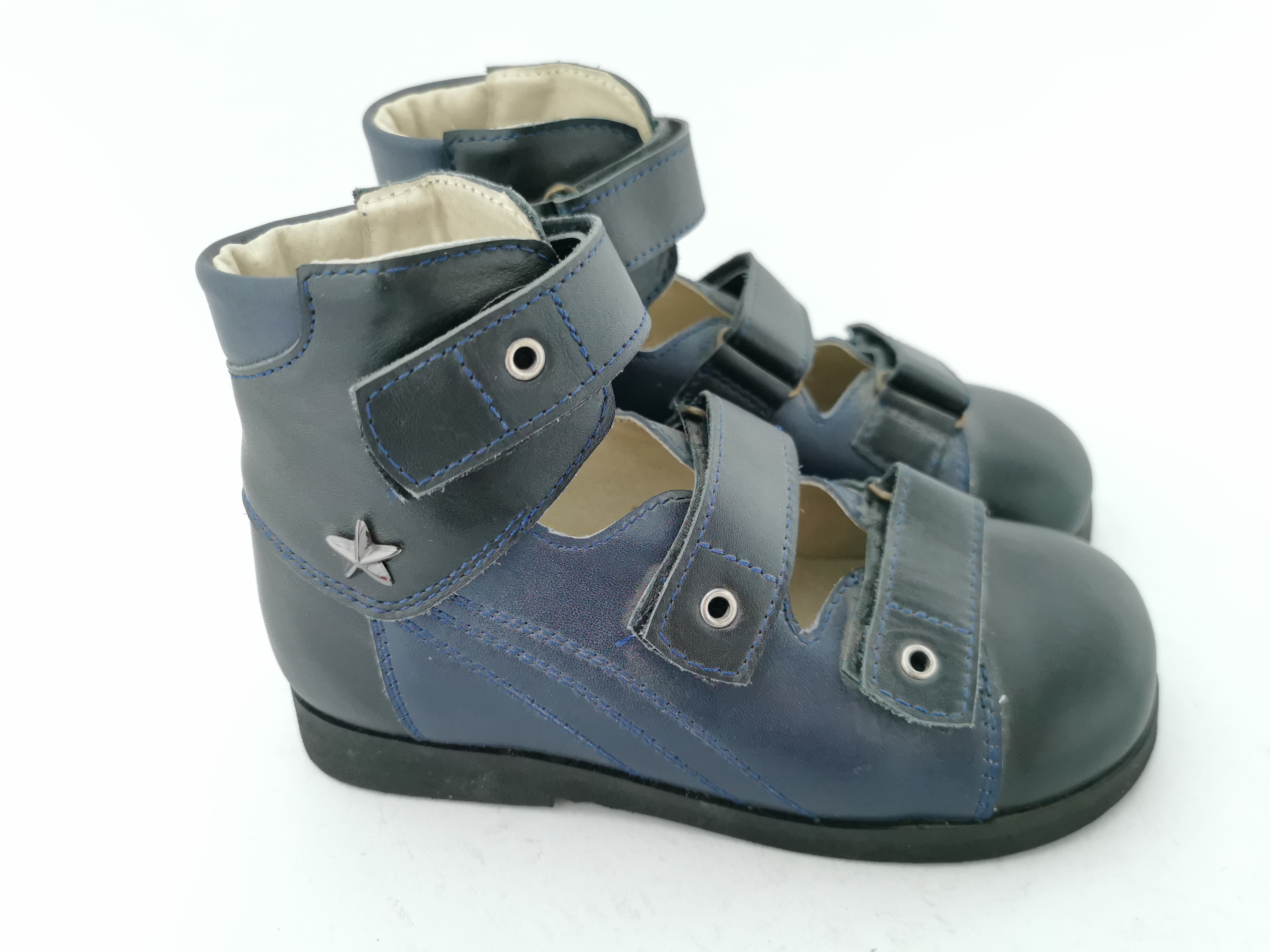 

Ортопедическая обувь туфли Orto+ 1-9 26 ВП 1 17,5 см черно-синие