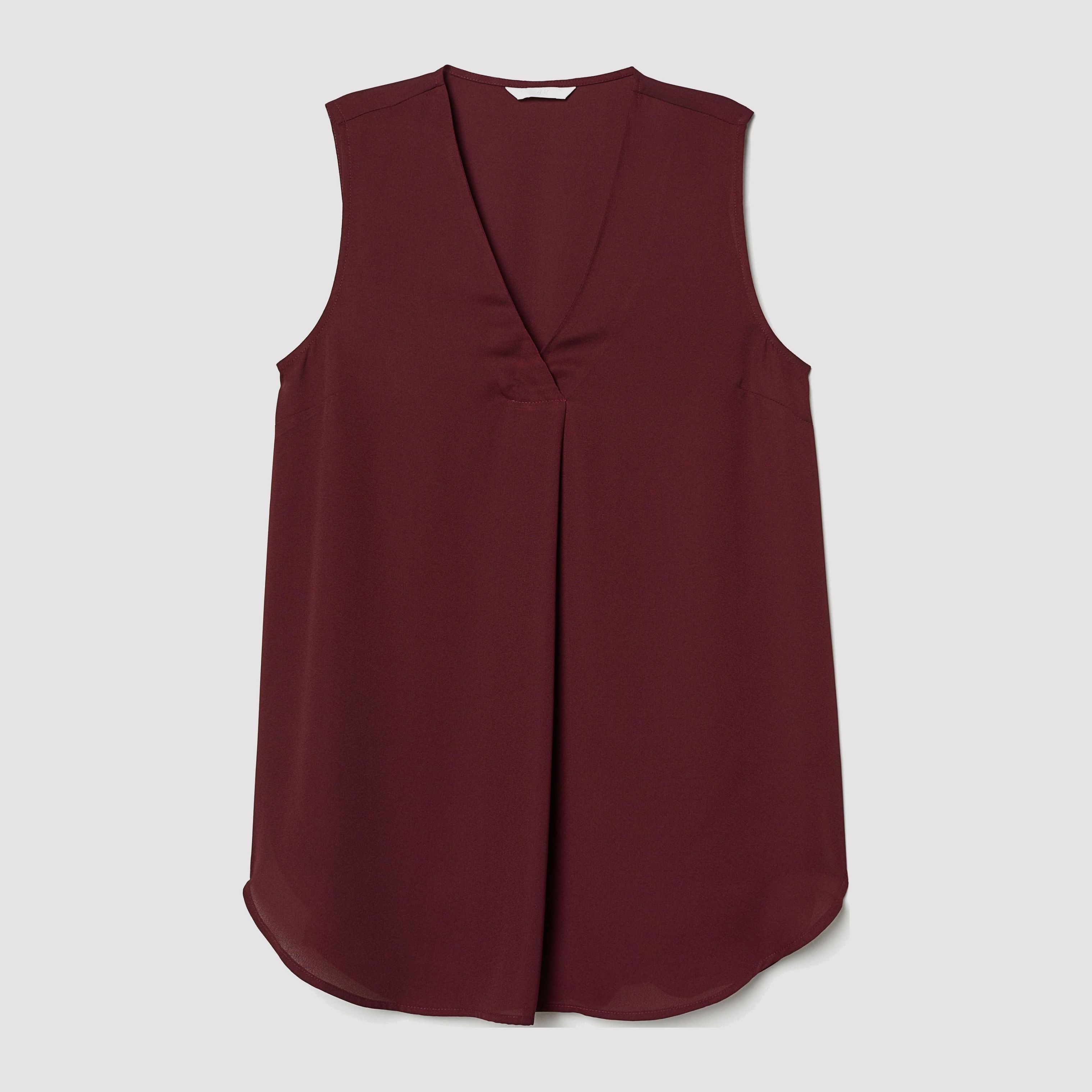 

Блузка H&M 6474168-ACUK 32 Бордовая