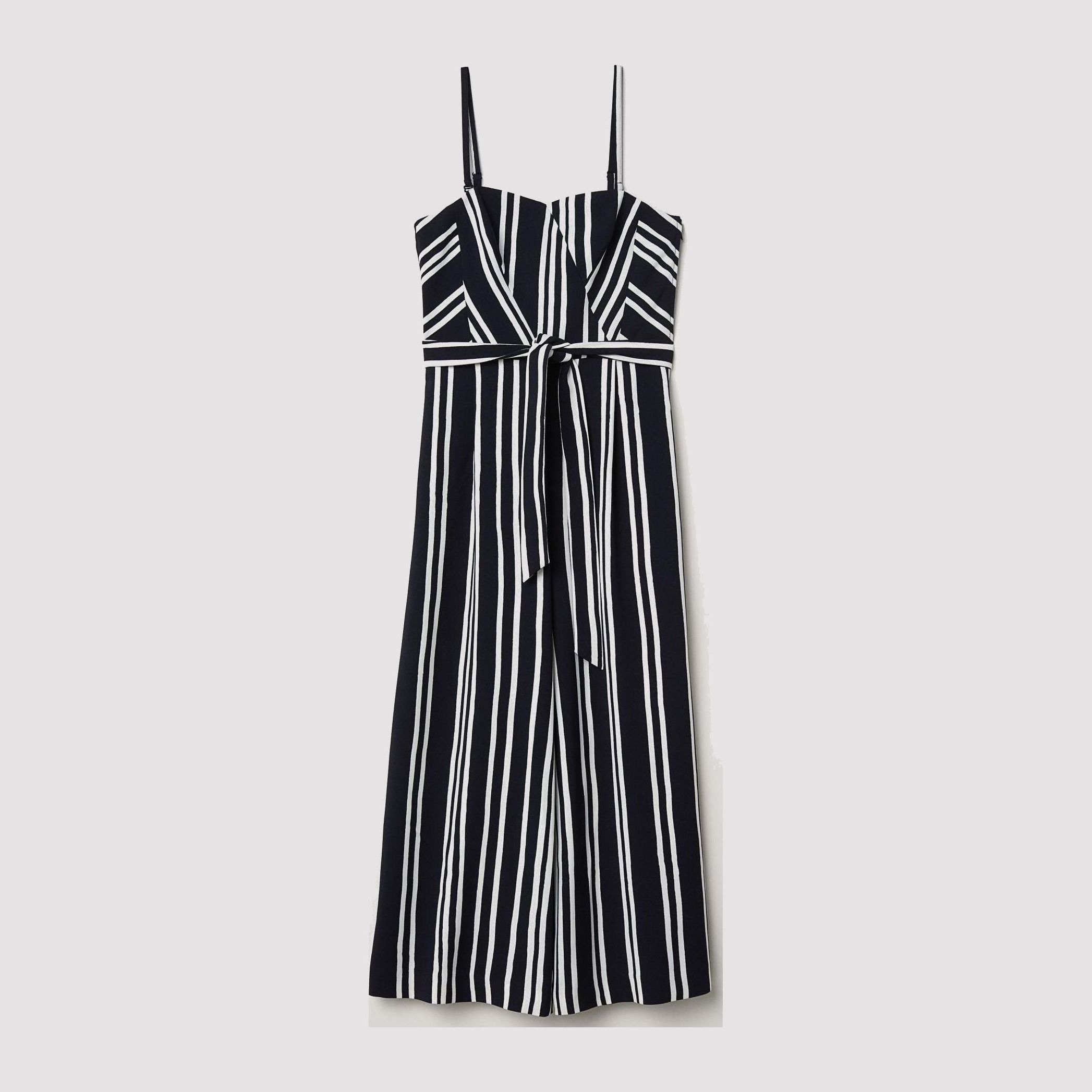 

Комбинезон H&M 6083417-AAMY 40 Черный с белым