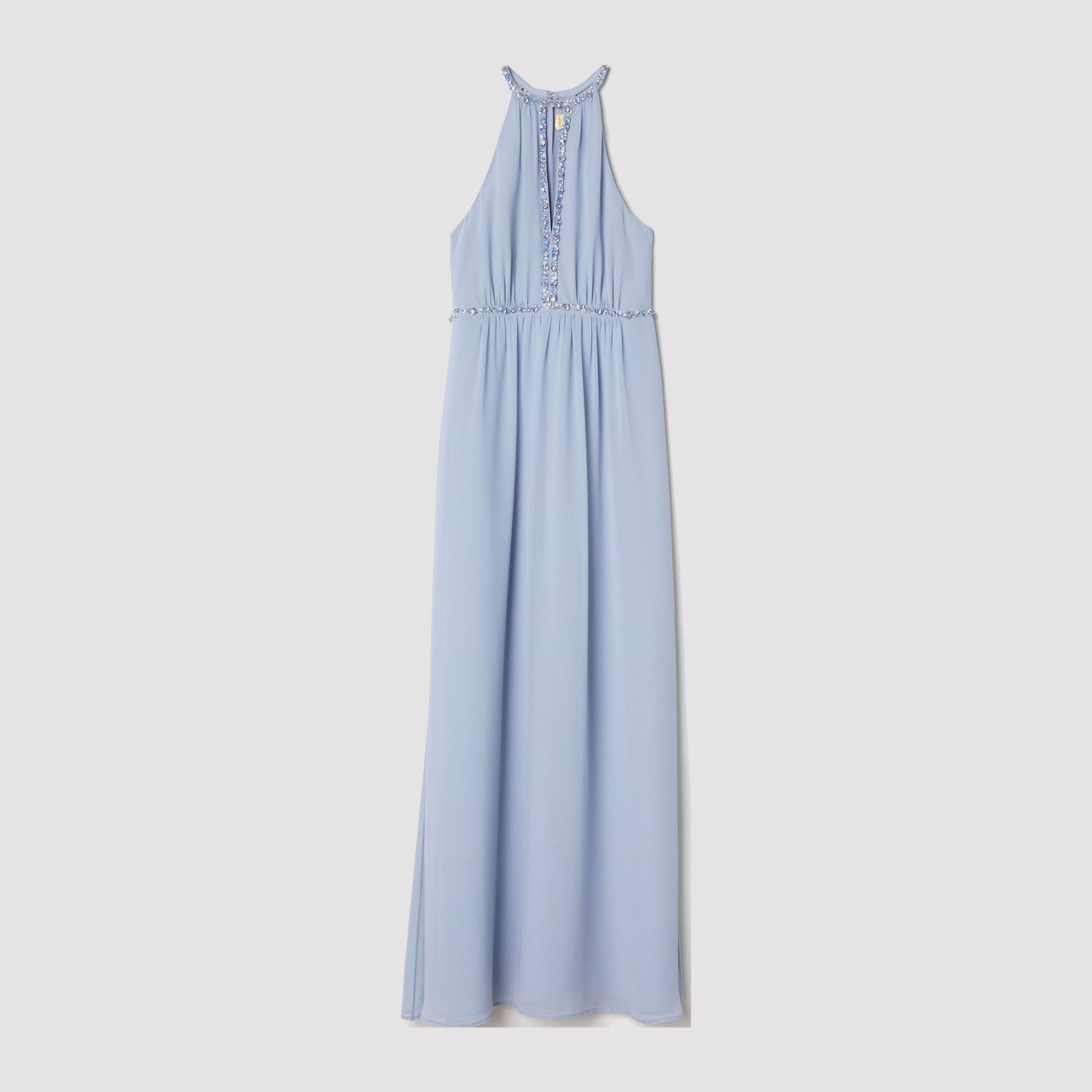 

Платье H&M 6080167-ACTZ 34 Бледно-голубое