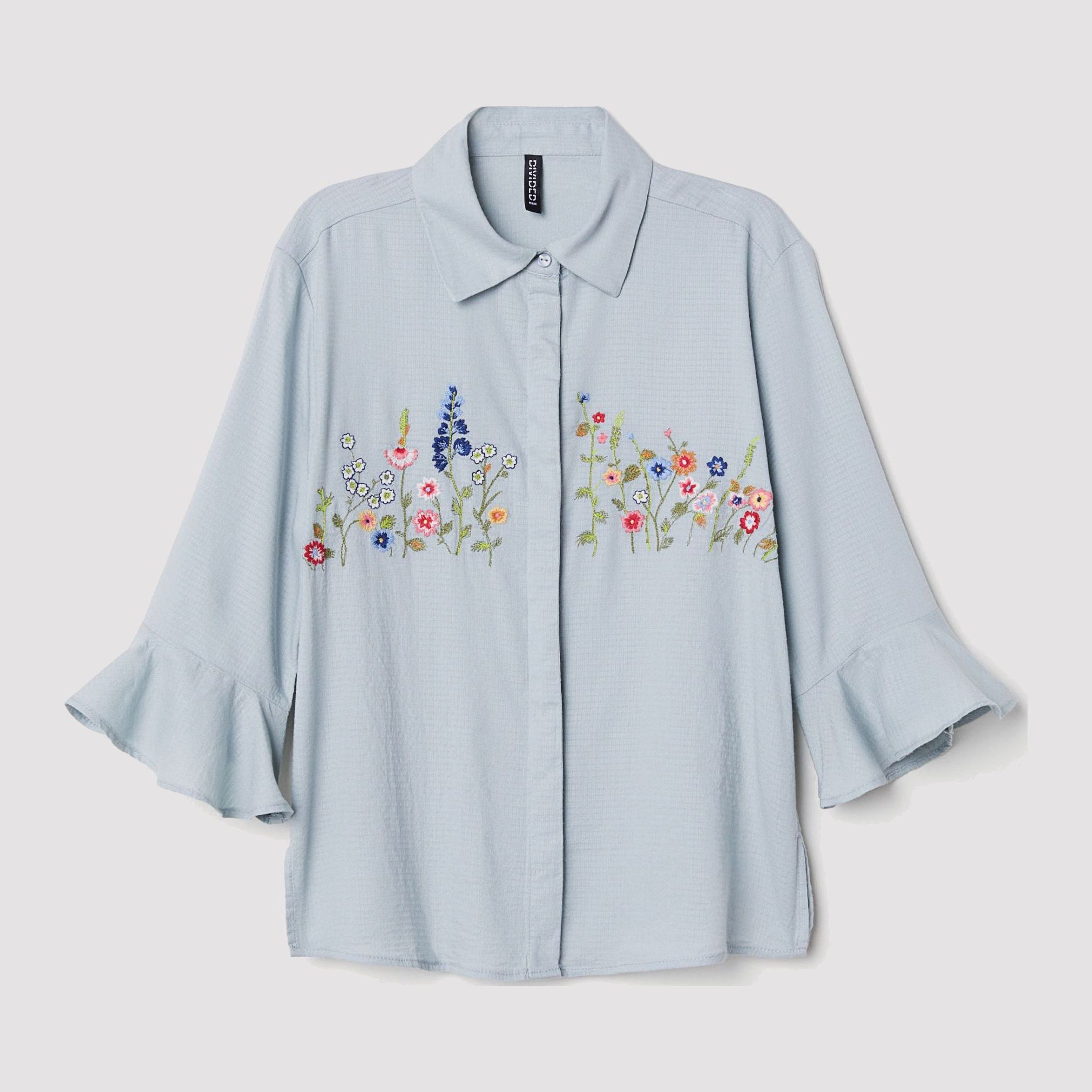 

Рубашка H&M 6429797-ADEJ 34 Мятная