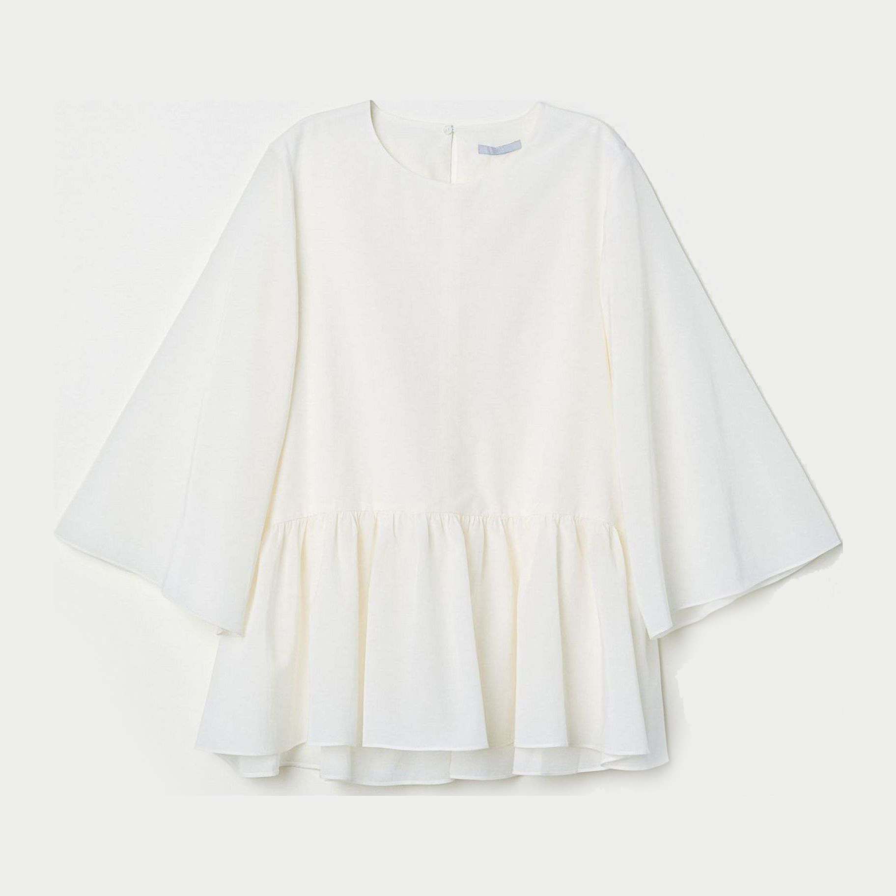 

Блузка H&M 6408707-ABAK 38 Молочная