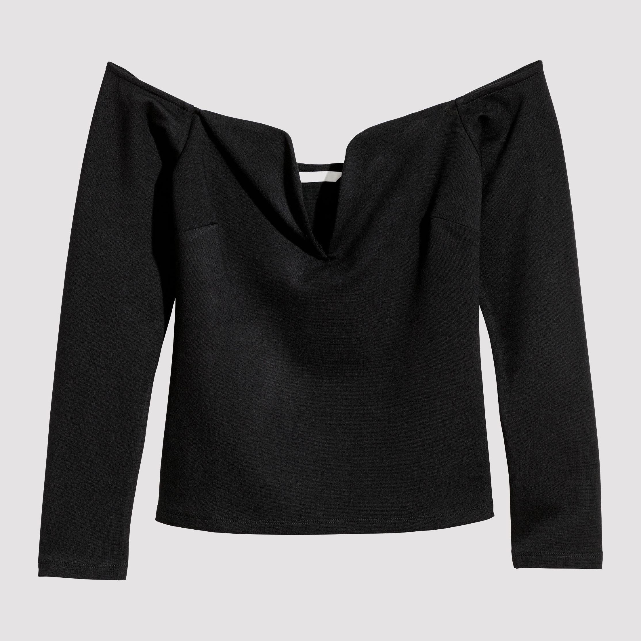 

Топ H&M 6058886-AAAD L Черный