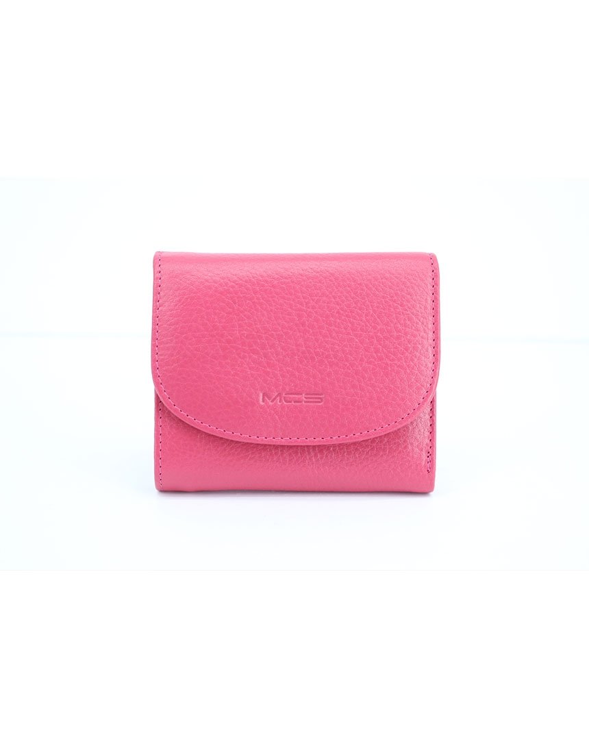

Компактное портмоне MCS BAGS в 4 разворота One Size фуксия (C1961 fuşya)