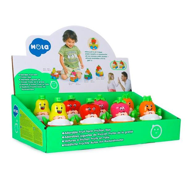 

Іграшка Hola Toys Машинка Тутті-Фрутті 8 шт. (356A)