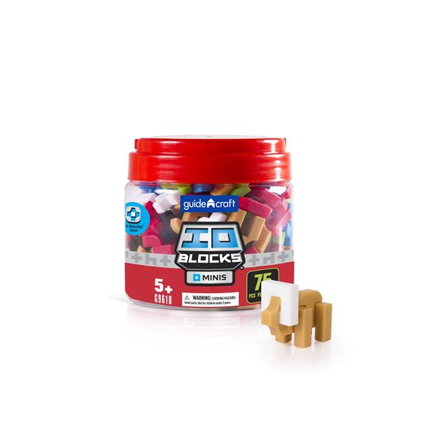 

Конструктор Guidecraft IO Blocks Minis з доповненою 3d реальністю, 75 деталей (G9610)