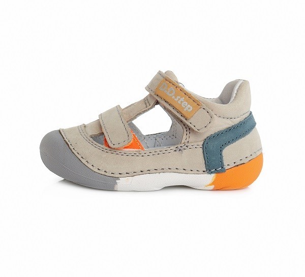 

Кожаные мокасины для мальчика DDStep 015-620A 22 Светло-серые