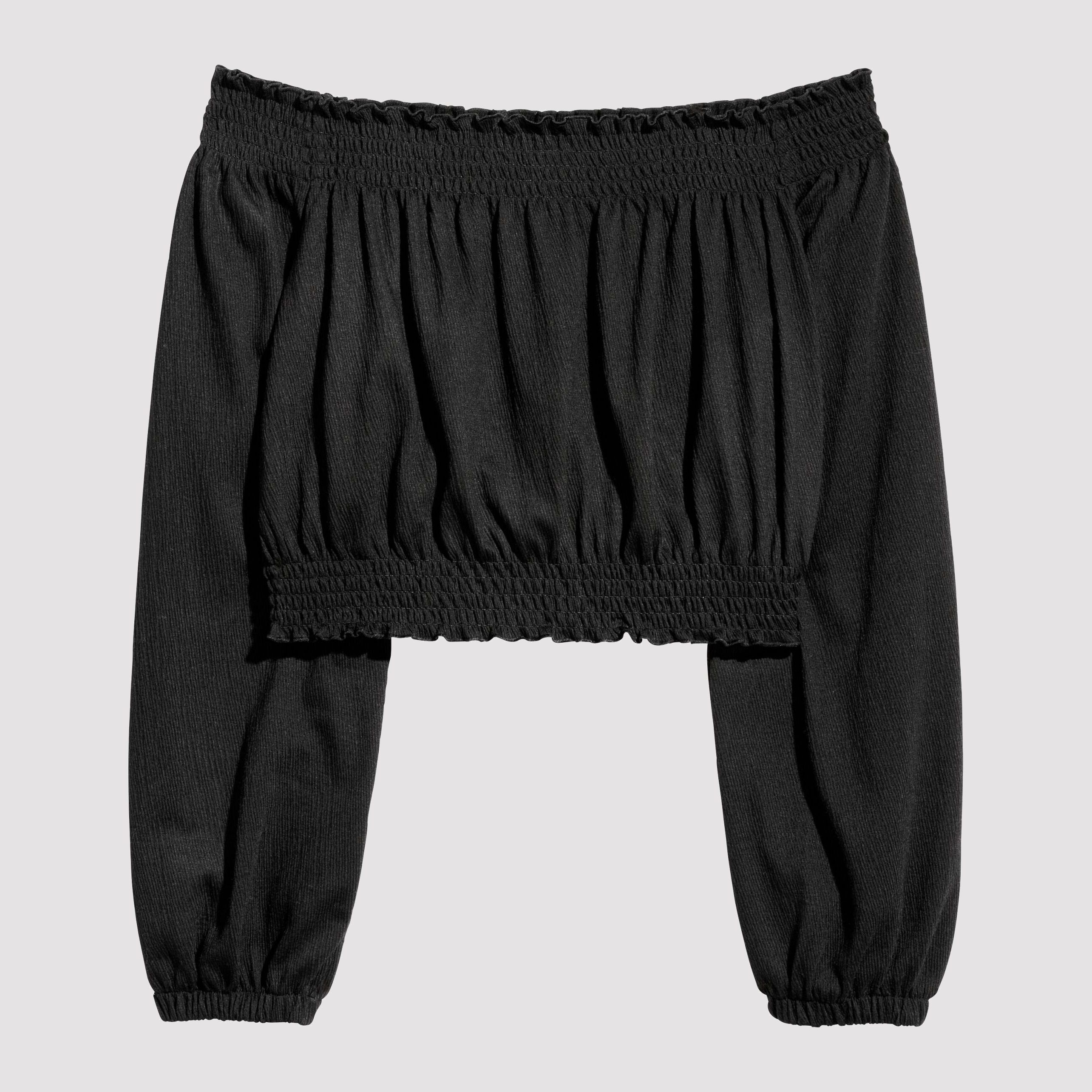 

Топ H&M 5986657-AAAD L Черный