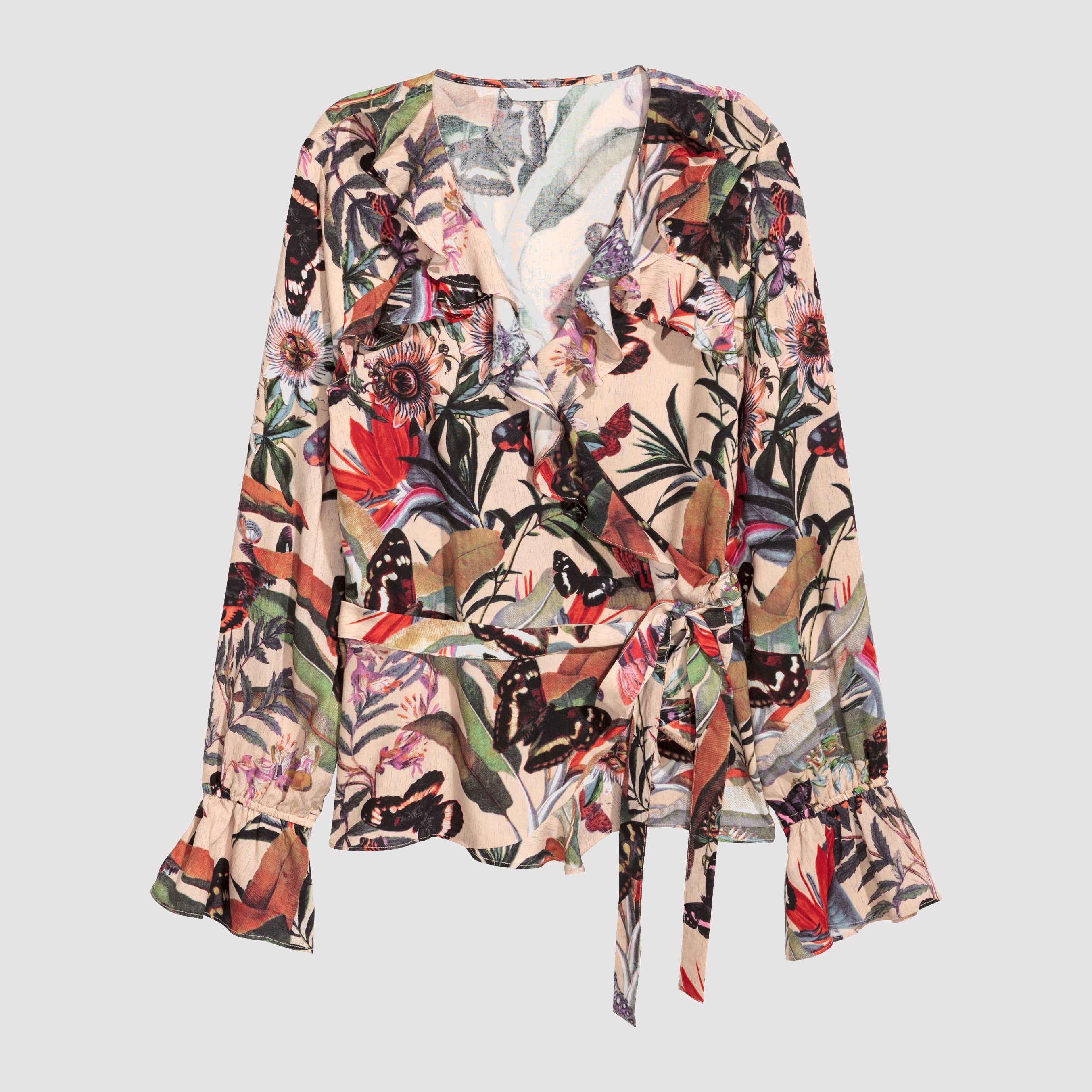 

Блузка H&M 5965486-ABDM 44 Бежевая