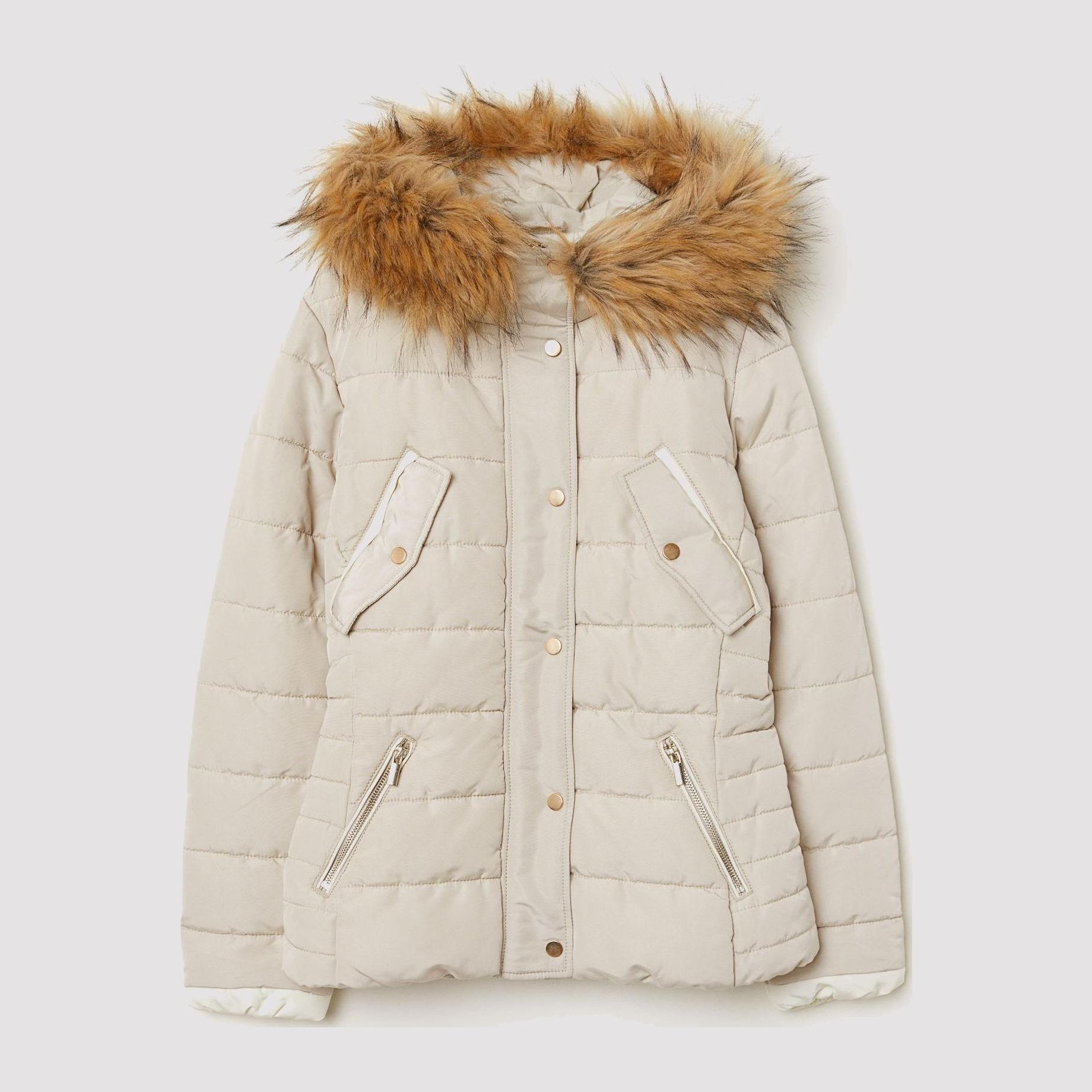 

Куртка H&M 6379358-ACTQ 36 Бежевая