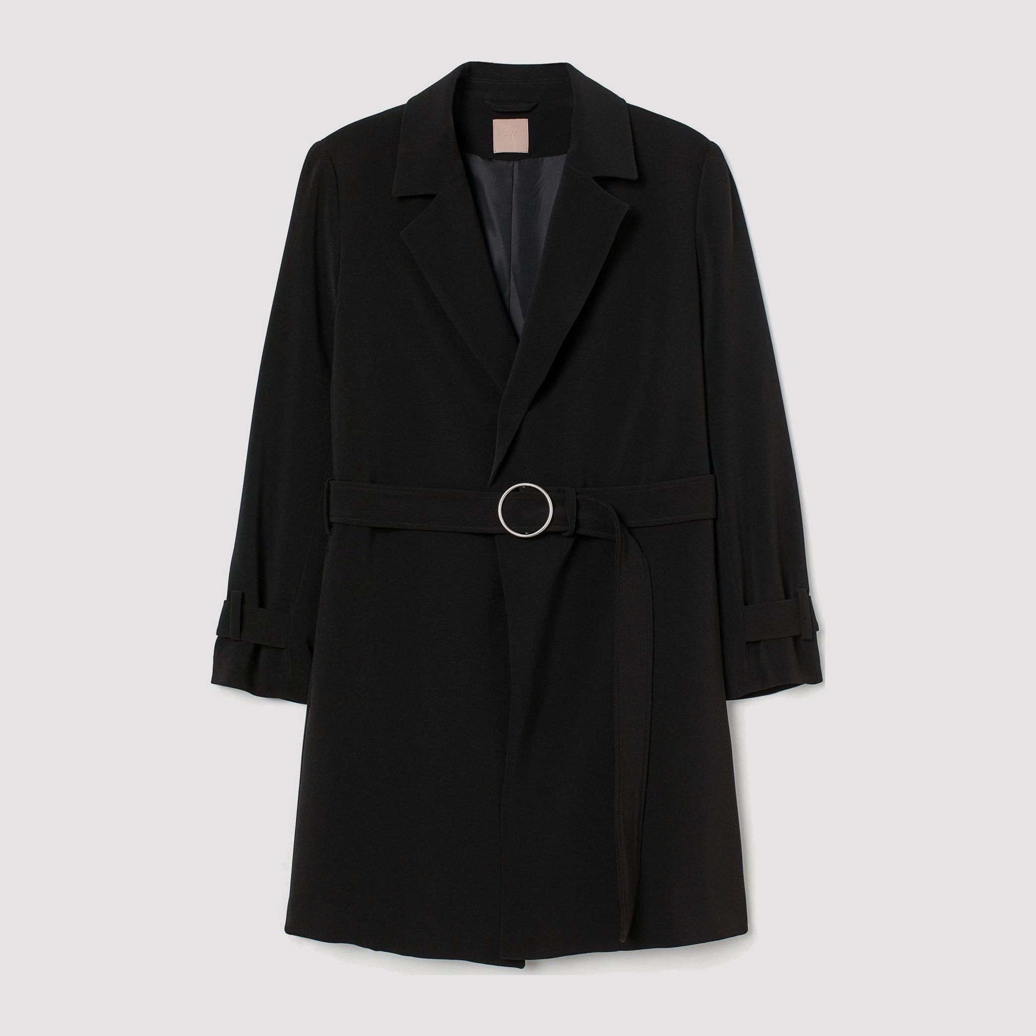 

Пальто H&M 8442441-AAAD 4XL Черное