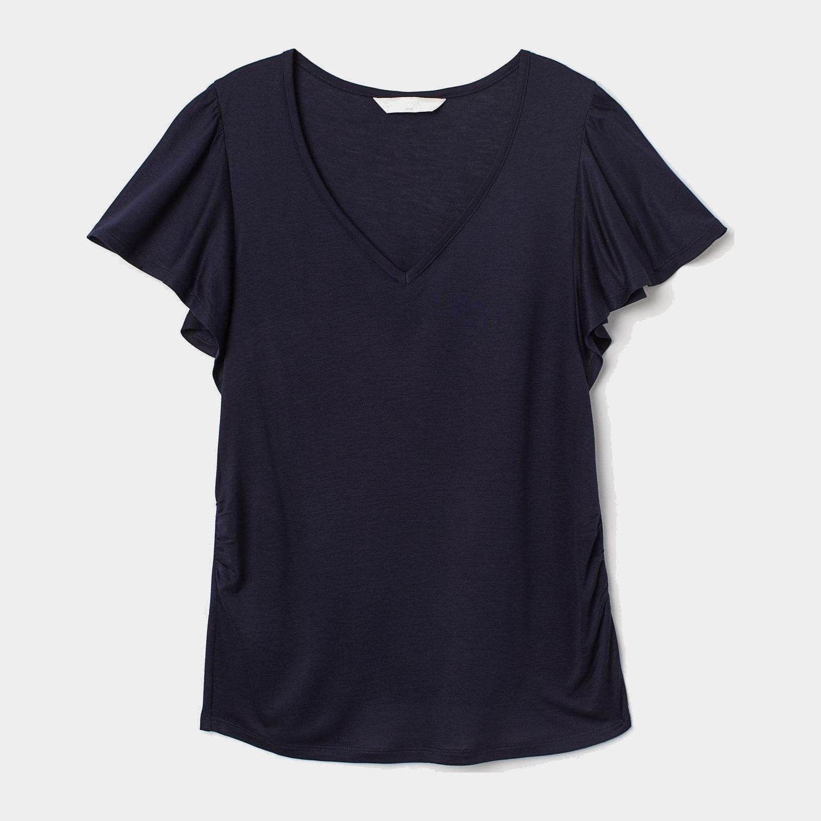

Футболка H&M 7516609-AAQJ M Темно-синяя