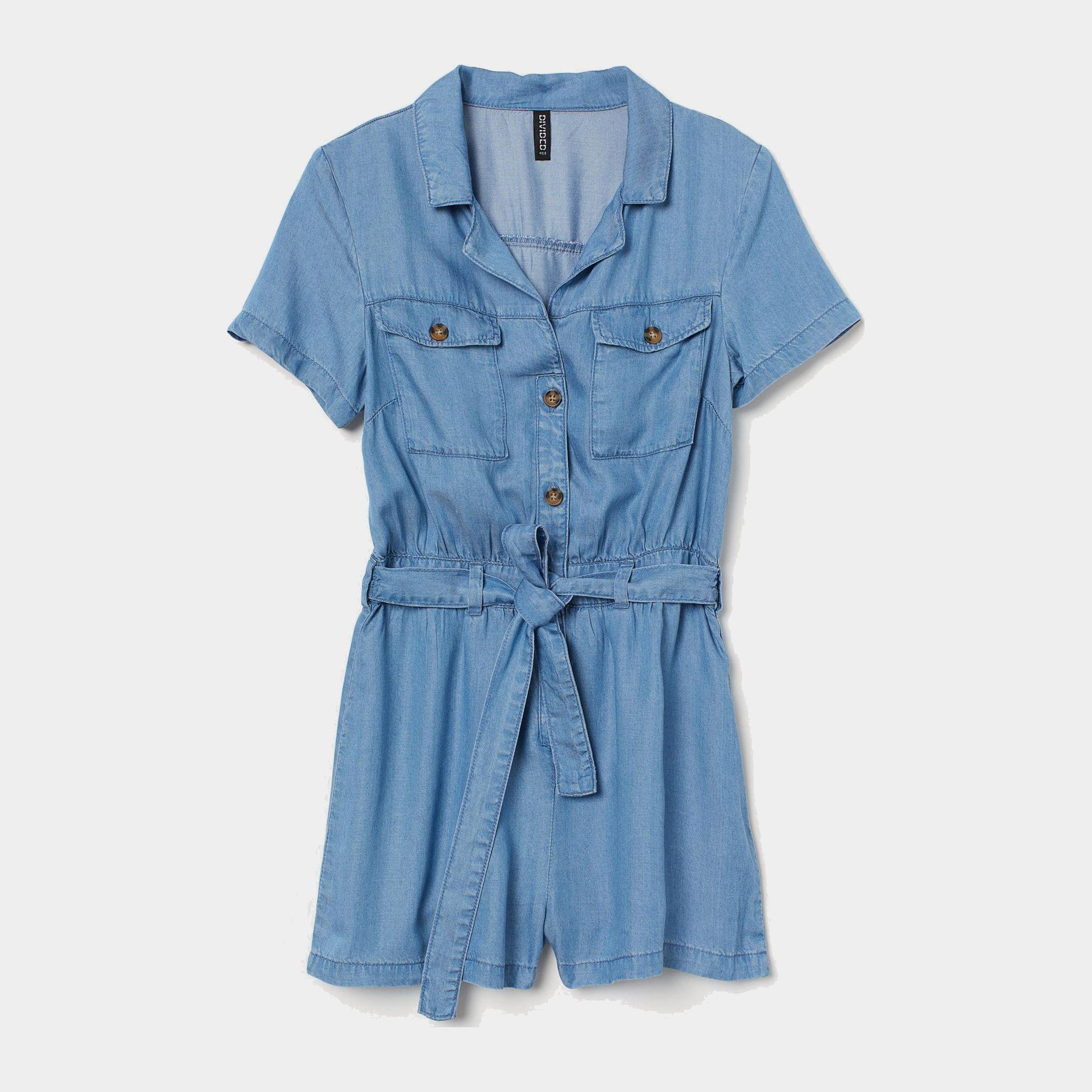 

Комбинезон джинсовый H&M 7509800-ACXD 44 Синий