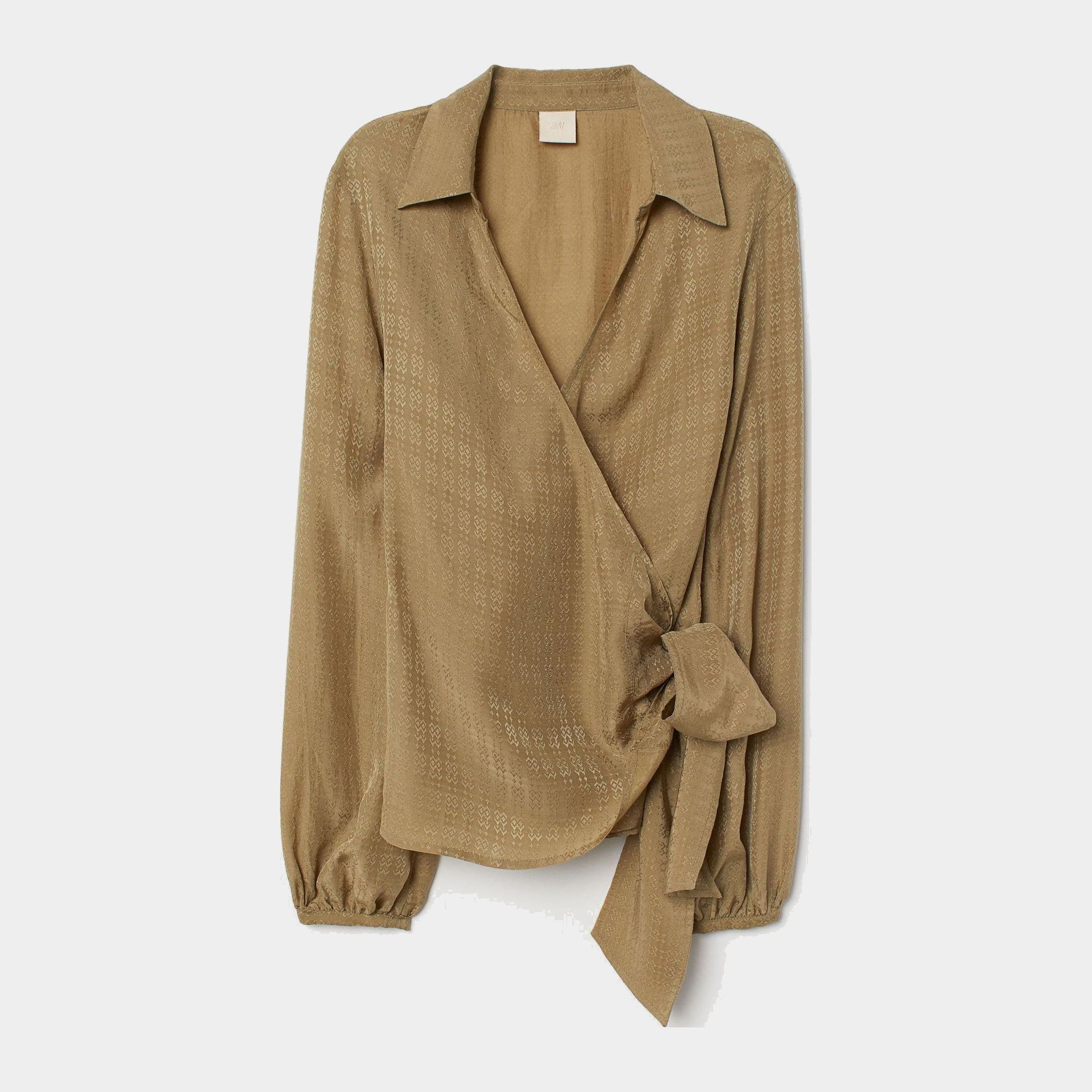 

Блузка H&M 7325739-ACUW 36 Зеленая