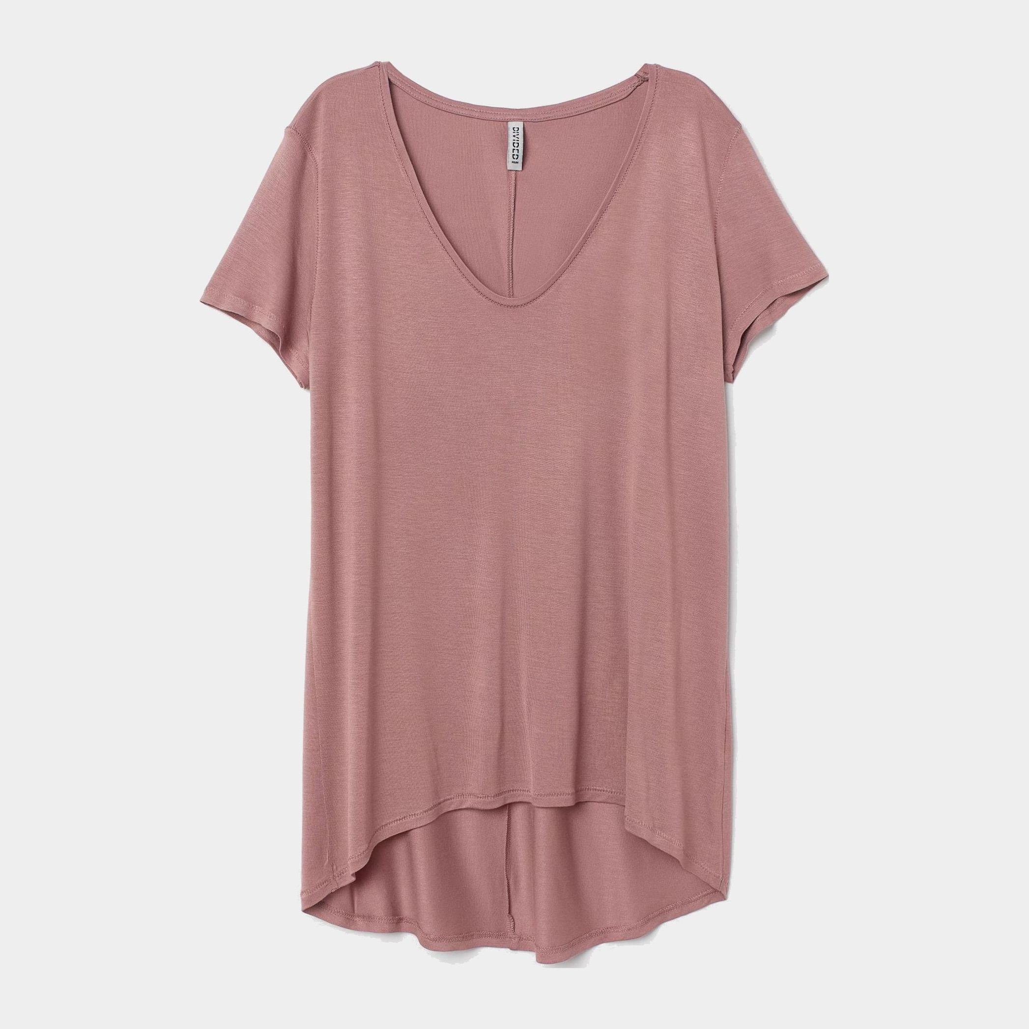 

Футболка H&M 7285929-ACXV XXS Темно-розовая