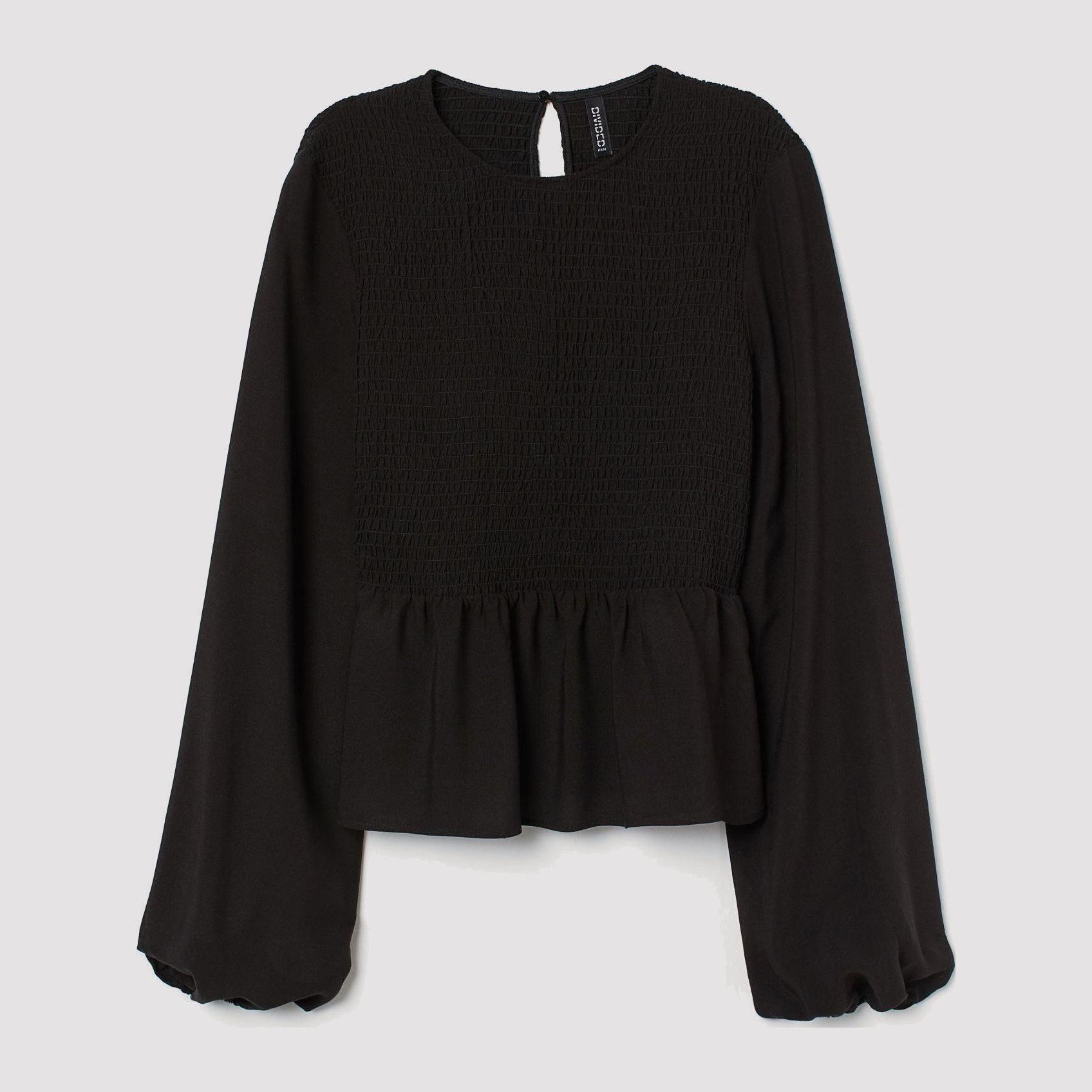 

Блузка H&M 8285331-AAAD 38 Черная