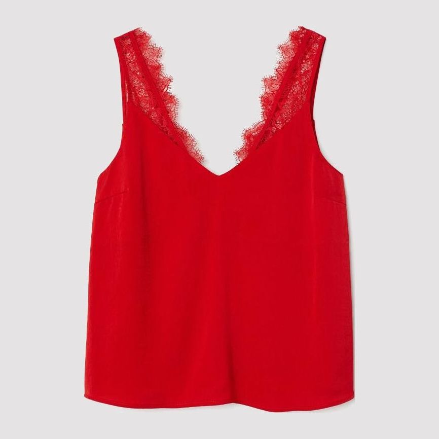 

Топ H&M 7124098-ACVF 36 Красный
