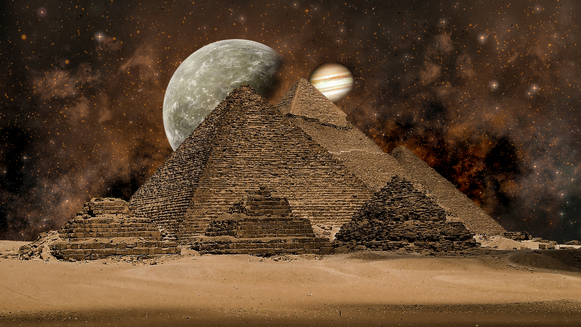 

Фотообои Архитектура 'Пирамиды' (3345) , Деко