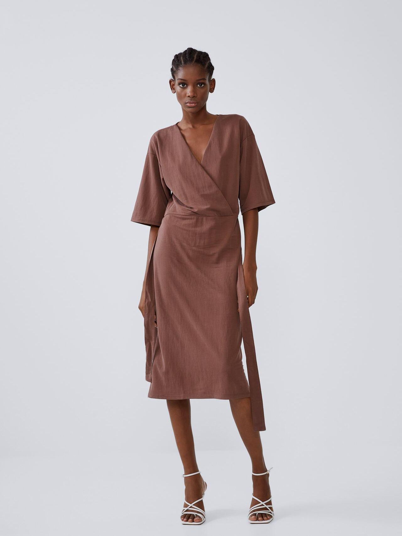 

Платье Zara 7901/855/660-AFDS S Какао
