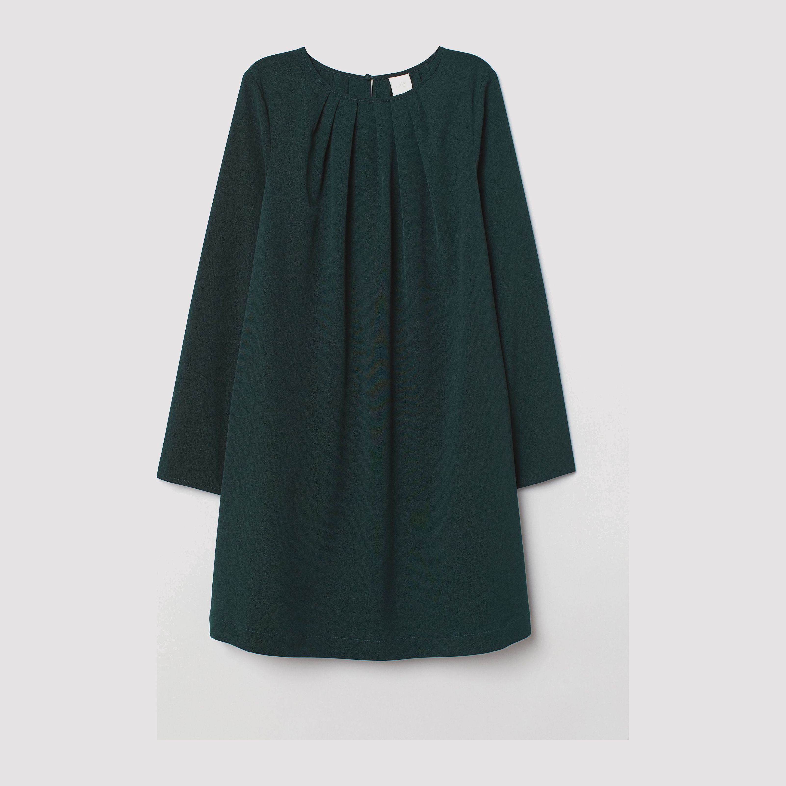 

Платье H&M 7007229-ACXO 38 Темно-зеленое