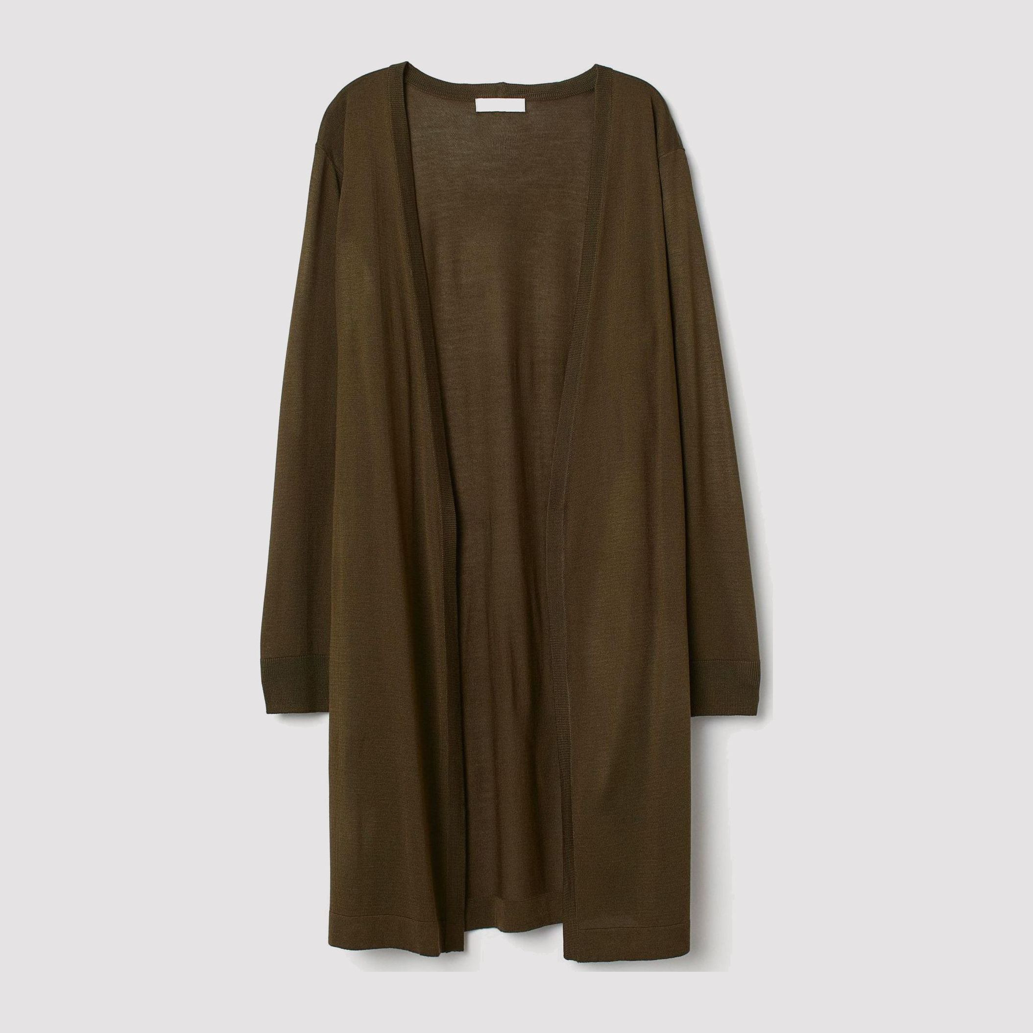 

Кардиган H&M 6991789-ABTE M Болотный