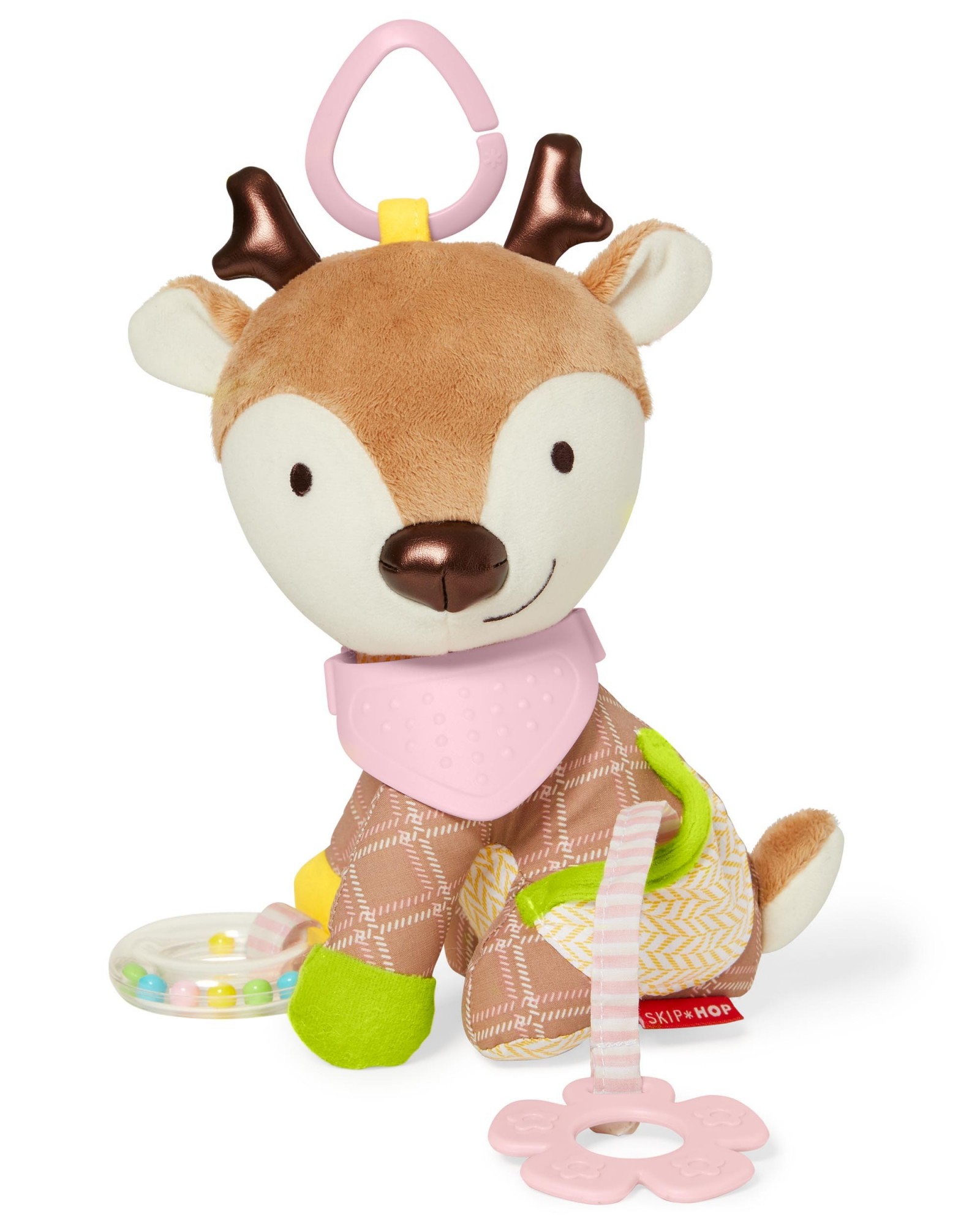 

Развивающая подвесная игрушка Олененок Скип Хоп Skip Hop Bandana Buddies Activity Toy 0+ для малышей