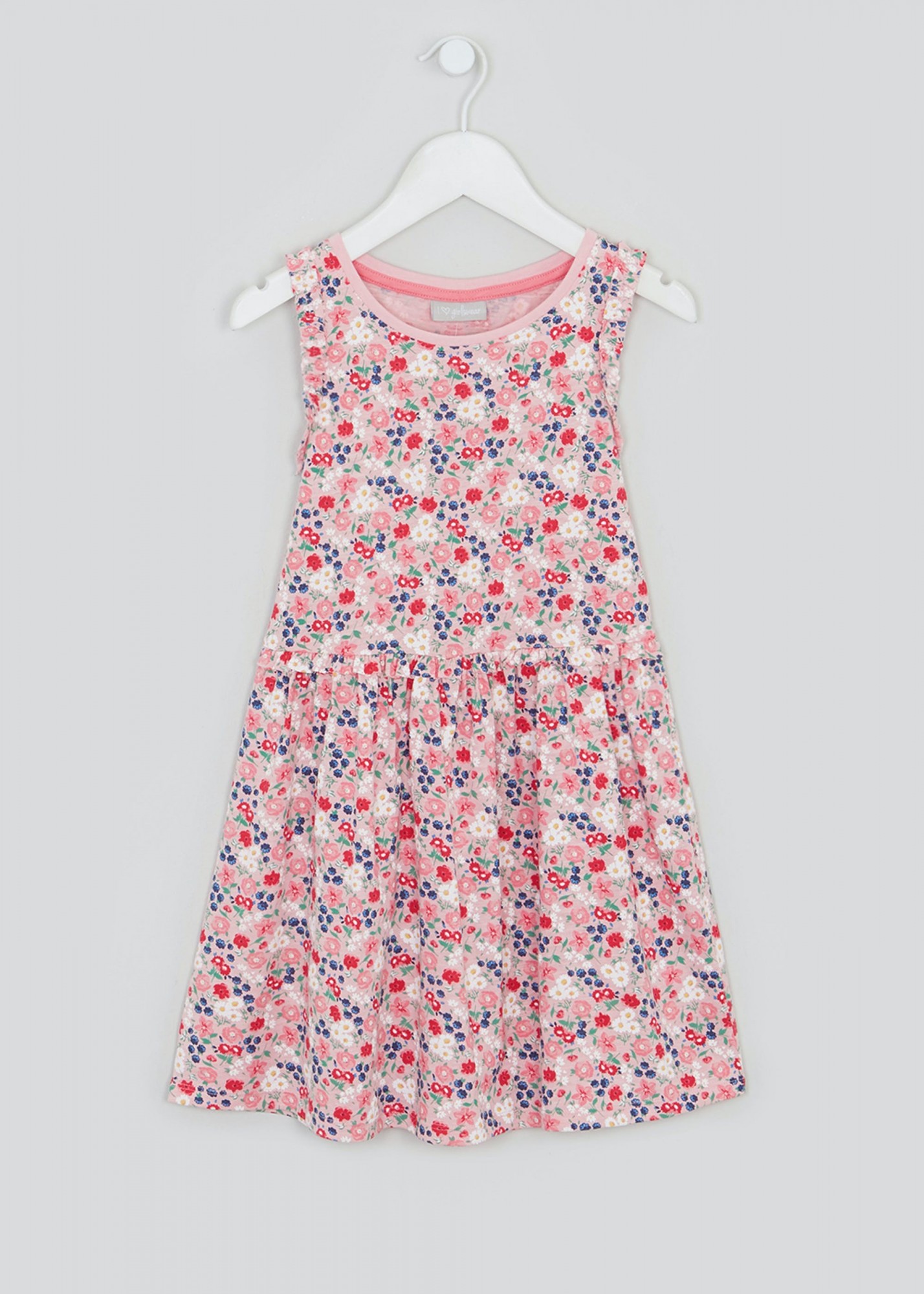 

Платье Matalan Jersey AE100-196 122 см Розовое Цветы