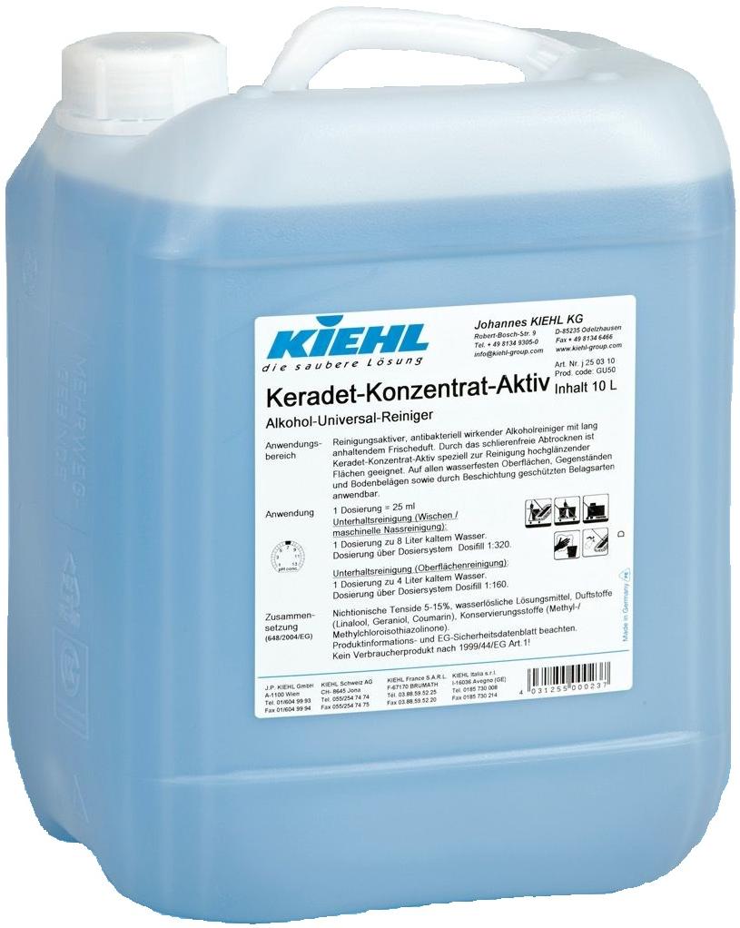 

Универсальное моющее спиртовая основа Kiehl Keradet-Konzentrat-Aktiv 10л