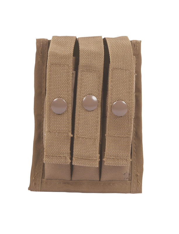 

Подсумок тройний для пистолетных магазинов 5 Star Gear M.O.L.L.E. COMPATIBLE 9MM THREE MAG AMMO POUCH 6593 Койот (Coyote)