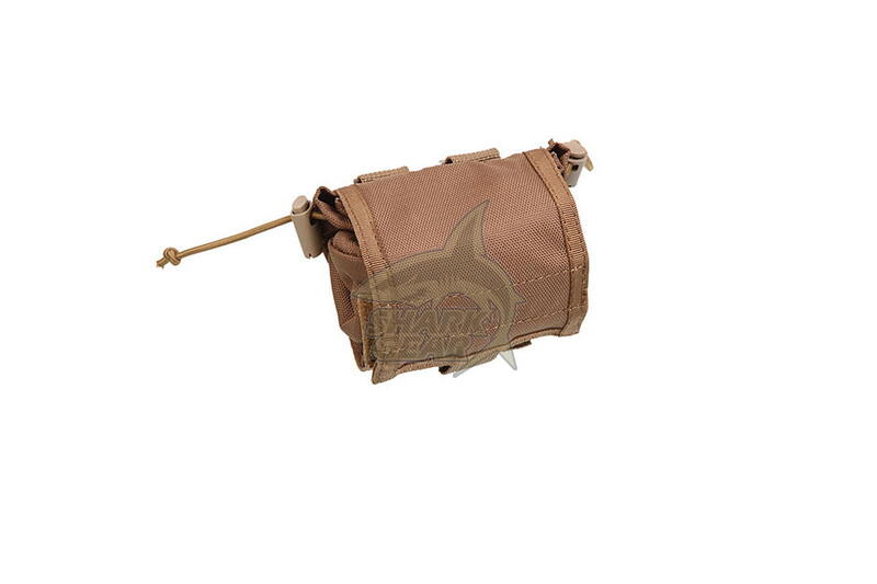 

Подсумок сброса стрелянных магазинов складной молле Shark Molle Foldable Magazine Drop Pouch 80002060, 900D Олива (Olive)